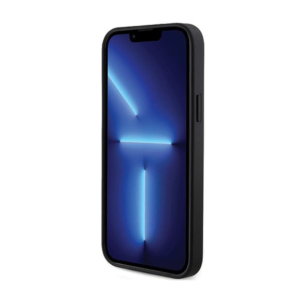 Guess 4G Triangle Metal Logo - iPhone 14 Pro Cover (Sort)