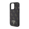 Miniatyrbillede 6 af 8: Guess 4G Triangle Metal Logo - iPhone 14 Pro Cover (Sort)
