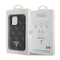 Miniatyrbillede 8 af 8: Guess 4G Triangle Metal Logo - iPhone 14 Pro Cover (Sort)