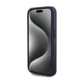 Pikkukuva 5 / 8: Guess 4G Triangle Metal Logo - iPhone 15 Pro -kotelo (sininen)