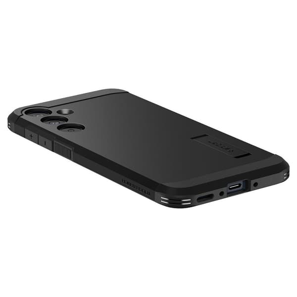 Spigen Tough Armor - Suojakuori Samsung Galaxy A35 5G:lle (musta)