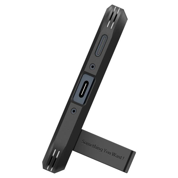 Spigen Tough Armor - Suojakuori Samsung Galaxy A35 5G:lle (musta)