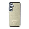 Miniatyrbild 3 av 8: Guess Rhinestone Triangle - Samsung Galaxy S24-fodral (guld)