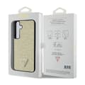 Miniatyrbild 8 av 8: Guess Rhinestone Triangle - Samsung Galaxy S24-fodral (guld)