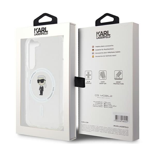 Karl Lagerfeld IML Ikonik MagSafe - Samsung Galaxy S23 Fodral (Transparent)