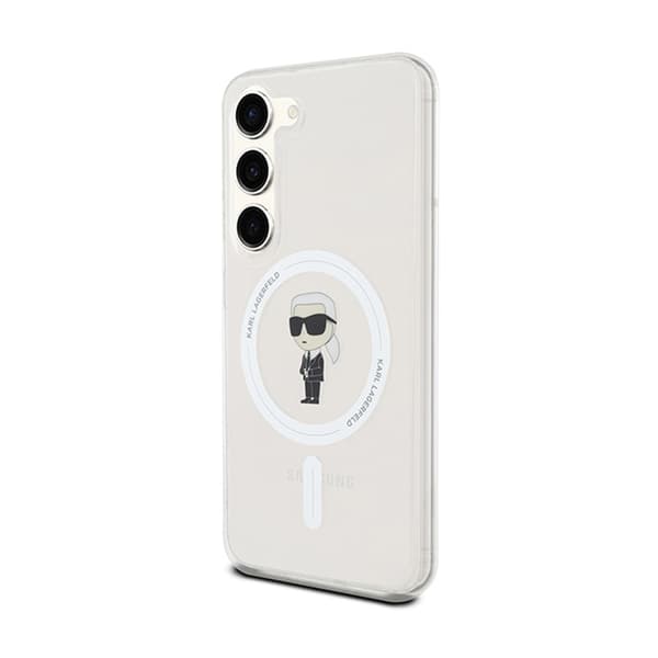 Karl Lagerfeld IML Ikonik MagSafe - Samsung Galaxy S23 Fodral (Transparent)
