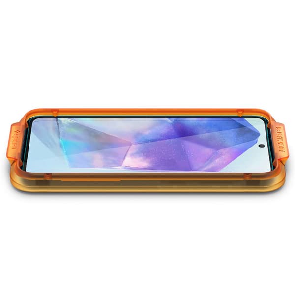 Spigen Alm Glas.TR 2-Pack - Hærdet glas til Samsung Galaxy A55 5G (gennemsigtig)