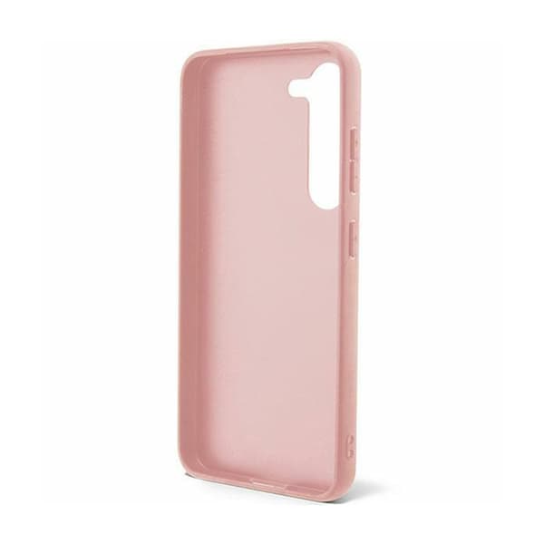 Guess Glitter Flakes Metal Logo Cover - Samsung Galaxy S24 Cover (Pink)