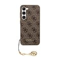 Miniatyrbild 3 av 8: Guess 4G Charms Collection - Samsung Galaxy S24-fodral (brunt)