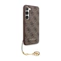 Miniatyrbild 4 av 8: Guess 4G Charms Collection - Samsung Galaxy S24-fodral (brunt)