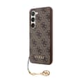 Miniatyrbild 2 av 8: Guess 4G Charms Collection - Samsung Galaxy S24-fodral (brunt)