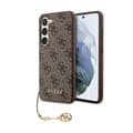 Miniatyrbild 1 av 8: Guess 4G Charms Collection - Samsung Galaxy S24-fodral (brunt)