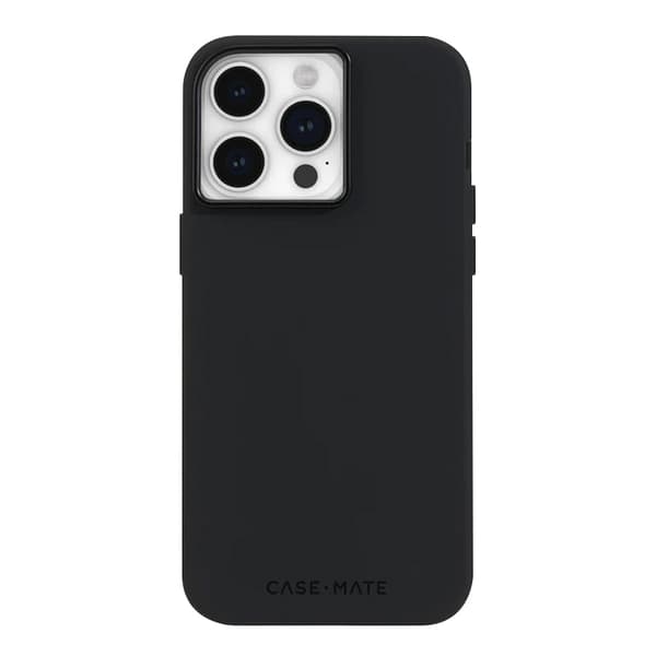 Case-Mate Silikone MagSafe - iPhone 15 Pro Max etui (sort)