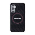 Miniatyrbillede 3 af 8: AMG Silikone Carbon Pattern MagSafe - Samsung Galaxy S24+ etui (sort)