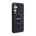 Miniatyrbillede 4 af 8: AMG Silikone Carbon Pattern MagSafe - Samsung Galaxy S24+ etui (sort)