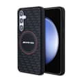 Miniatyrbillede 1 af 8: AMG Silikone Carbon Pattern MagSafe - Samsung Galaxy S24+ etui (sort)