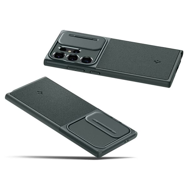 Spigen Optik Armor - Etui til Samsung Galaxy S24 Ultra (Abyss Green)