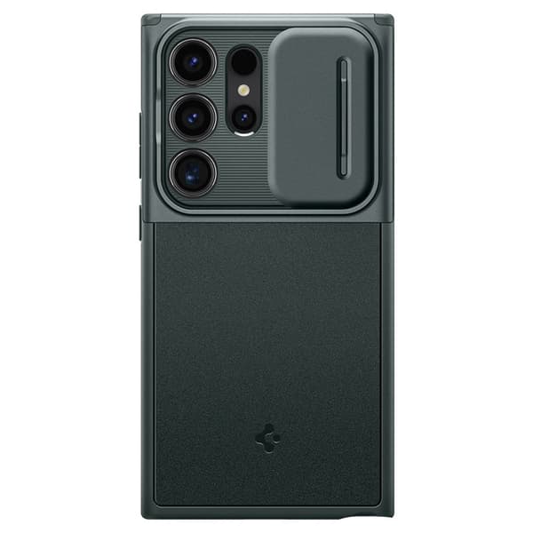 Spigen Optik Armor - Etui til Samsung Galaxy S24 Ultra (Abyss Green)
