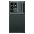 Miniatyrbillede 2 af 10: Spigen Optik Armor - Etui til Samsung Galaxy S24 Ultra (Abyss Green)