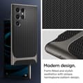 Miniatyrbillede 9 af 10: Spigen Neo Hybrid - Cover til Samsung Galaxy S24 Ultra (Gunmetal)