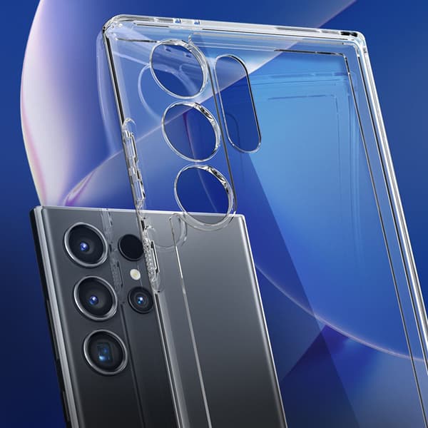 Spigen Ultra Hybrid - Etui til Samsung Galaxy S24 Ultra (gennemsigtig)