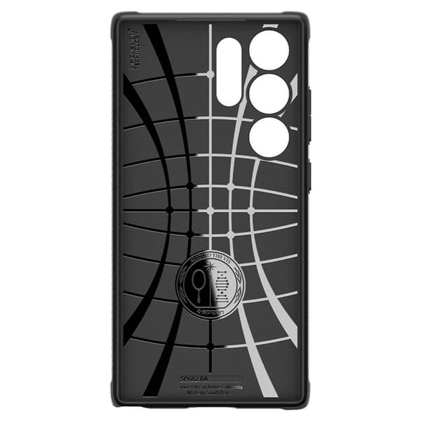 Spigen Rugged Armor - Etui til Samsung Galaxy S24 Ultra (mat sort)
