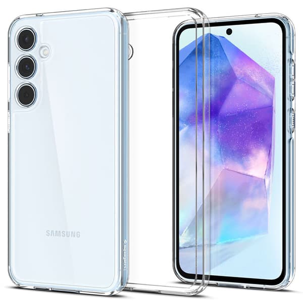 Spigen Ultra Hybrid - Etui til Samsung Galaxy A55 5G (gennemsigtig)