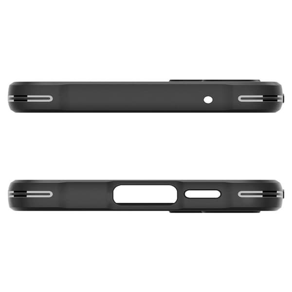 Spigen Rugged Armor - Suojakuori Samsung Galaxy A55 5G (mattamusta)