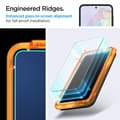 Miniatyrbillede 8 af 10: Spigen Alm Glas.TR 2-Pack - Hærdet glas til Samsung Galaxy A35 5G (gennemsigtig)