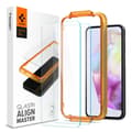 Miniatyrbillede 1 af 10: Spigen Alm Glas.TR 2-Pack - Hærdet glas til Samsung Galaxy A35 5G (gennemsigtig)