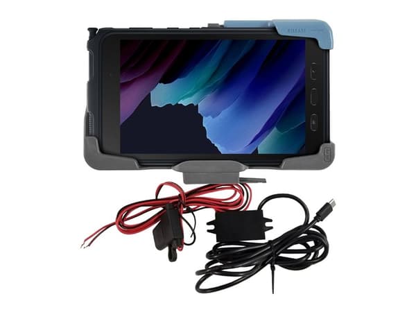 Gamber-Johnson - Ladeholder + bilstrømadapter - for Samsung Galaxy Tab Active2, Tab Active3