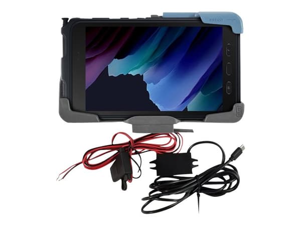 Gamber-Johnson - Ladeholder + bilstrømadapter - for Samsung Galaxy Tab Active2, Tab Active3