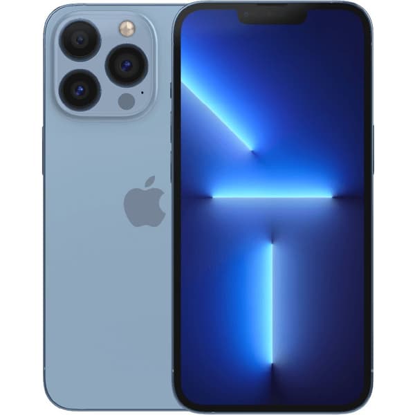 iPhone 13 Pro Sierra Blue 128 GB Klass C 100% batteri (refurbished) Blå