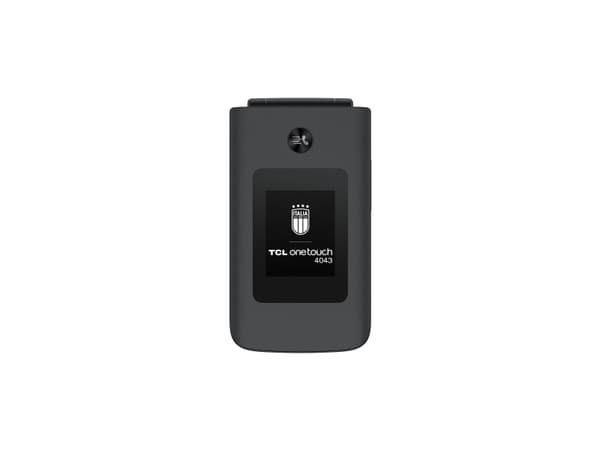 TCL onetouch 4043 - 4G feature phone - dual-SIM - RAM 48 MB / Internt minne 128 MB - microSD-kortplats - 320 x 240 pixlar - bakre kamera 2 MP