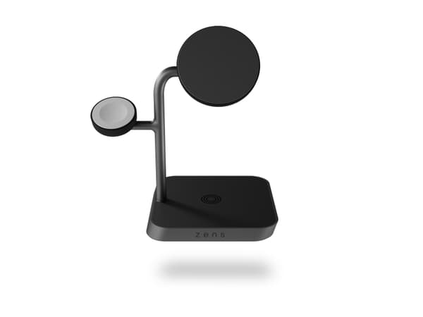 ZENS Office Charger Pro 3, Innendørs, AC, Trådløs lading, 1,5 m, Sort