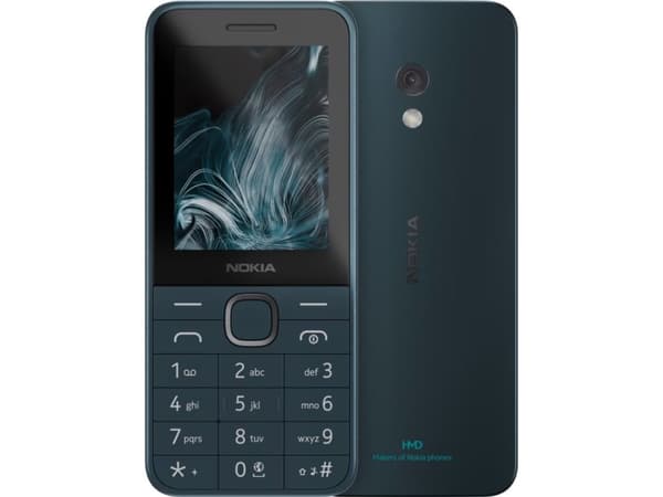 Nokia 225 4G (2024) - 4G funktionstelefon - dual-SIM - RAM 64 MB / Internminne 128 MB - microSD slot - rear camera 0,3 MP - mörkblå
