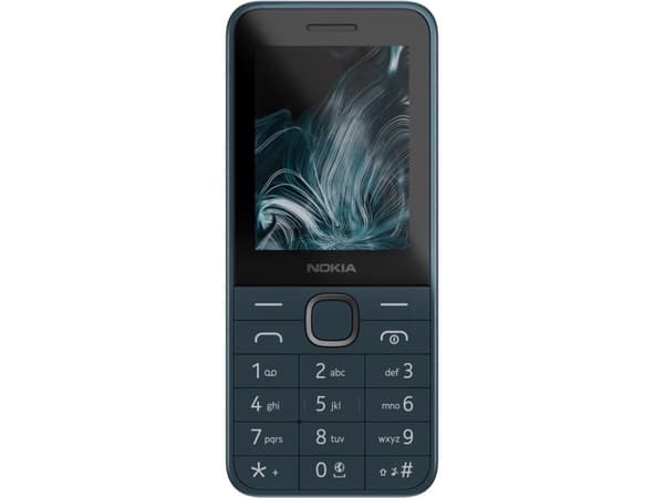 Nokia 225 4G (2024) - 4G funktionstelefon - dual-SIM - RAM 64 MB / Internminne 128 MB - microSD slot - rear camera 0,3 MP - mörkblå