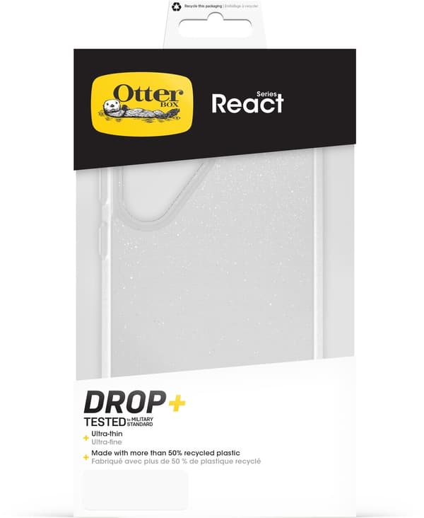 OtterBox React - Sendes til Samsung Galaxy S24 Ultra - Stardust Clear