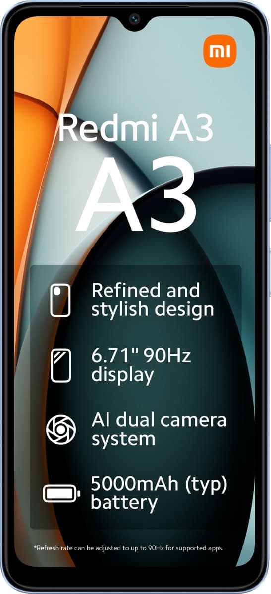 Xiaomi Redmi A3 - 128GB - Star Blue
