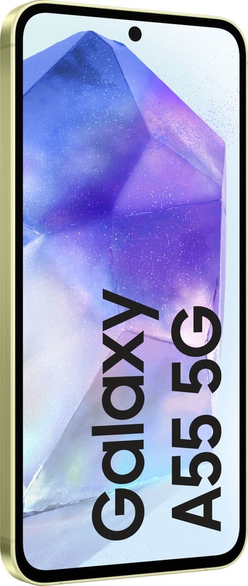 Samsung Galaxy A55 5G - 256GB - Fantastisk citron