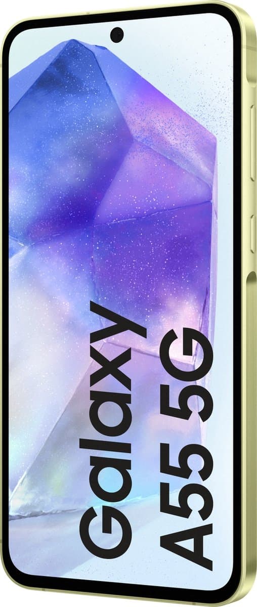 Samsung Galaxy A55 5G - 256GB - Fantastisk citron