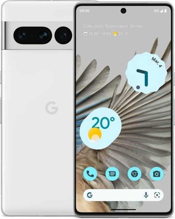 Google Pixel 7 - Smartphone - 128GB - Hvid