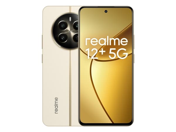realme 12+, 16,9 cm (6,67"), 12 GB, 512 GB, 50 MP, Android 14, Grønn Beige
