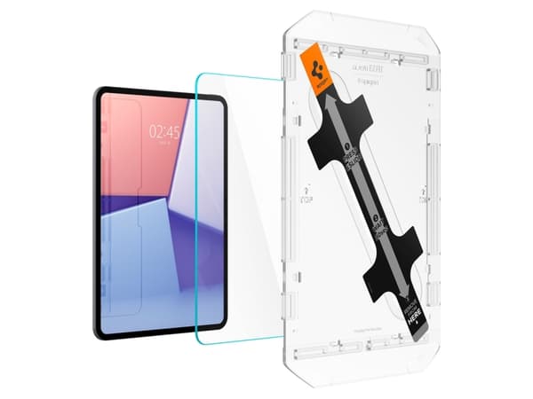 Spigen GLAS.tR EZ Fit, Blank skjermbeskytter, 27,9 cm (11"), 9H, Herdet glass, 1 stykker