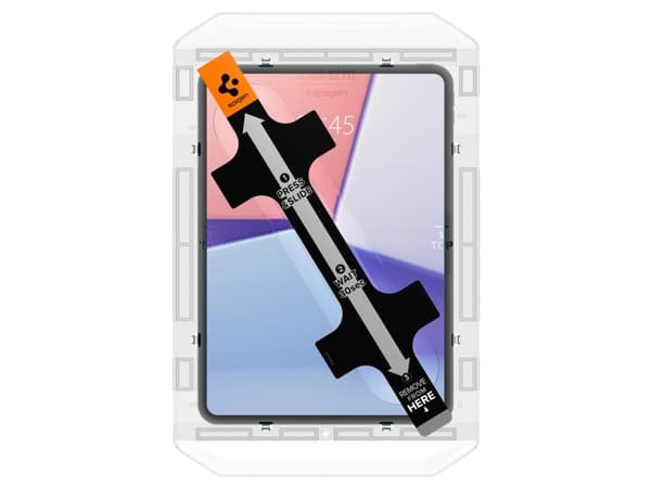 Spigen GLAS.tR EZ Fit, Blank skjermbeskytter, 27,9 cm (11"), 9H, Herdet glass, 1 stykker
