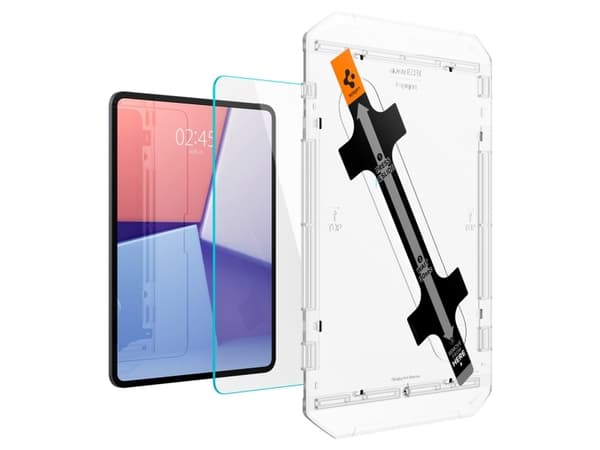 Spigen GLAS.tR EZ Fit, Genomskinligt skärmskydd, 33 cm (13"), 9H, Härdat glas, 1 styck