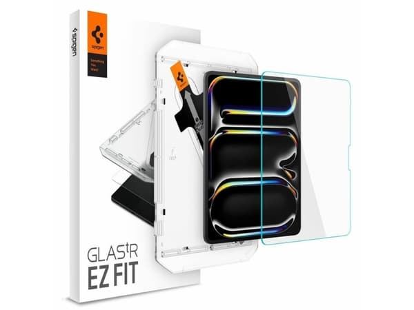 Spigen GLAS.tR EZ Fit, Genomskinligt skärmskydd, 33 cm (13"), 9H, Härdat glas, 1 styck