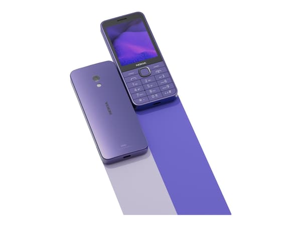 Nokia 235 4G (2024), Meny, Dual SIM, 7,11 cm (2,8"), 2 MP, 1450 mAh, Lilla