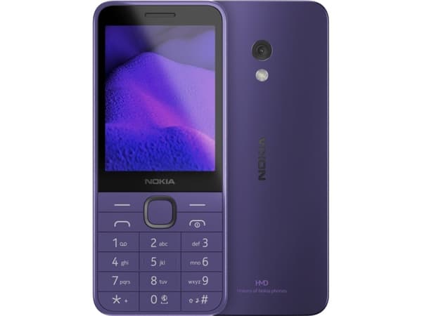 Nokia 235 4G (2024), Meny, Dual SIM, 7,11 cm (2,8"), 2 MP, 1450 mAh, Lilla