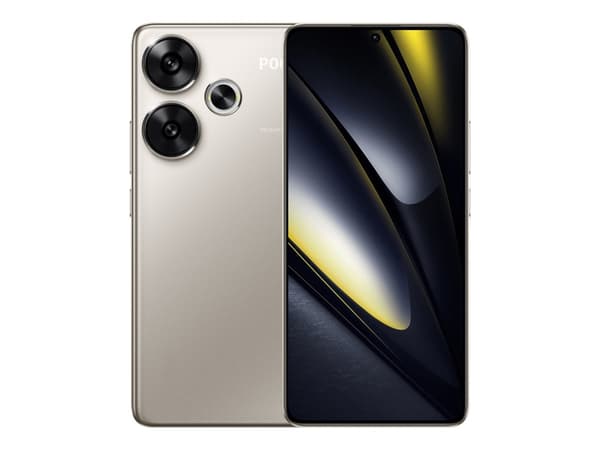 Xiaomi POCO F6 - 5G pekskärmsmobil - dual-SIM - RAM 12 GB / Internal Memory 512 GB - OLED-skärm - 6.67" - 2712 x 1220 pixlar (120 Hz) - 2 bakre kamer Titan